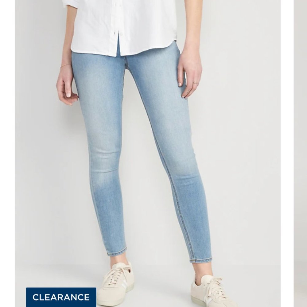 Mid-Rise Wow Super-Skinny Jeggings for Women